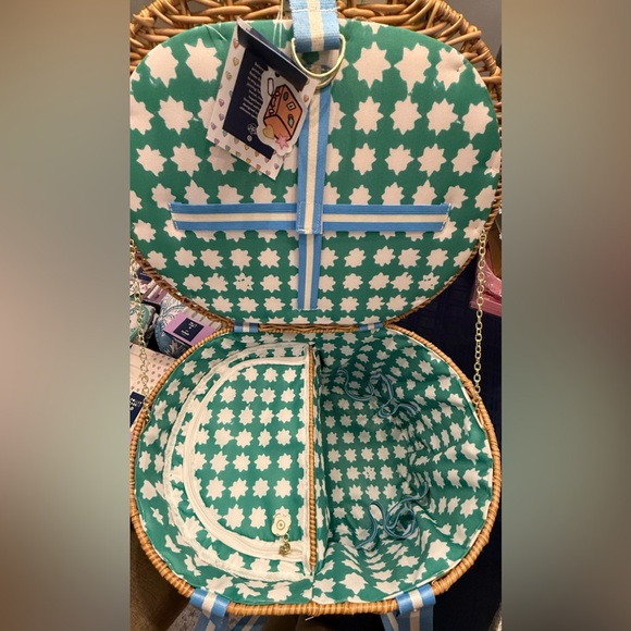 Roller Rabbit x Target Picnic Basket - Picture 7 of 8